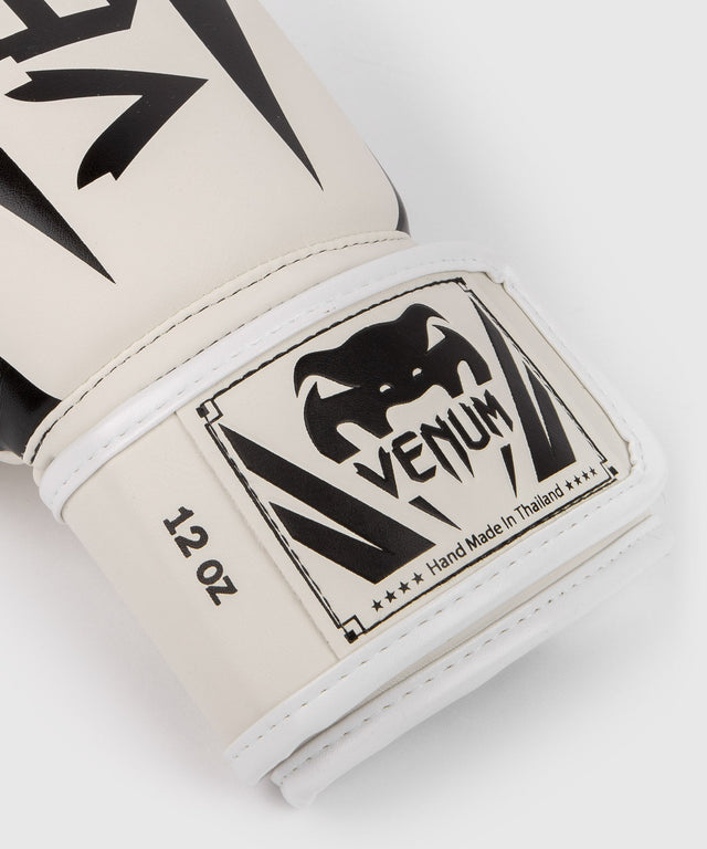 Luvas de boxe Venum Elite – Branco/Preto