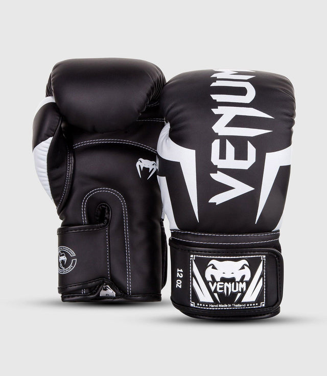 Gants de boxe Venum Elite – Noir/Blanc – Gants de boxe