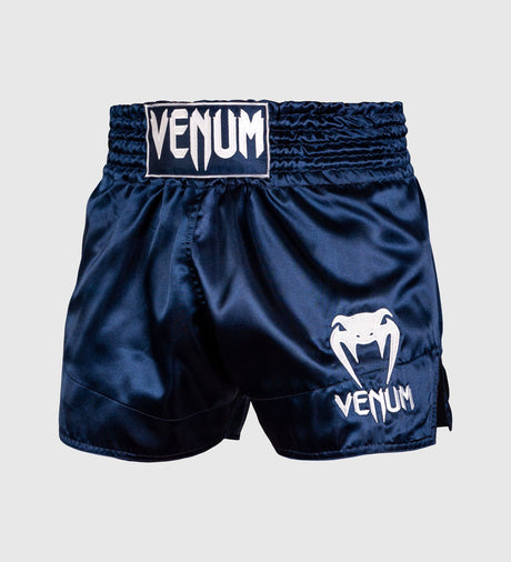 Pantaloni scurți de kickboxing Venum Classic – Albastru navy