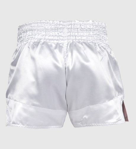 Pantaloni scurți de kickboxing Venum Classic – Alb/Negru