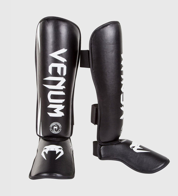 Venum Schienbeinschoner Kickboxen Challenger – Schwarz/Weiß