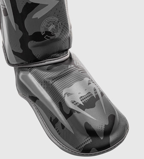 Chrániče holení Venum Elite – Camo šedé