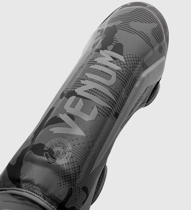 Protège-tibias Venum Elite – Gris Camo