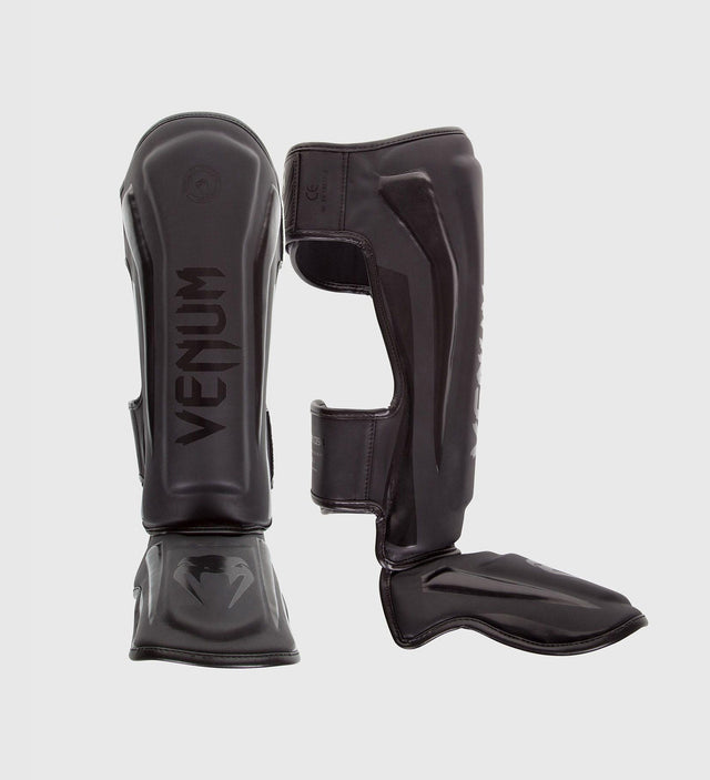 Espinilleras Venum Elite – Negro