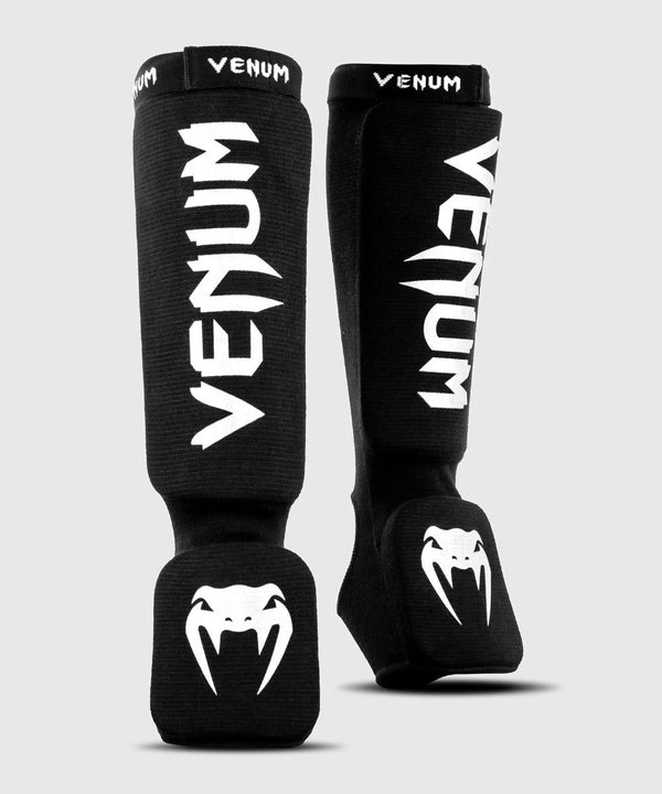 Venum Shin Guards Kickboxing Kontact – Black/White
