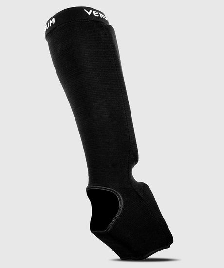 Espinilleras Venum Kontact – Negro/Blanco