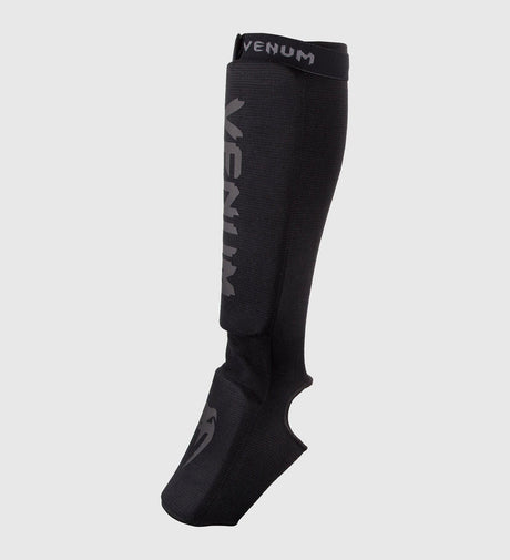 Espinilleras Venum Kontact – Negro/Negro