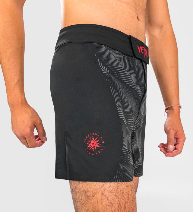 Calções de MMA Venum Phantom – Preto/Cinzento/Vermelho
