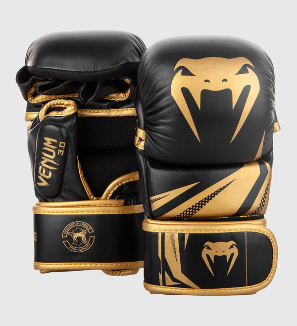 Luvas de MMA Venum Challenger Sparring 3.0 – Preto/Ouro