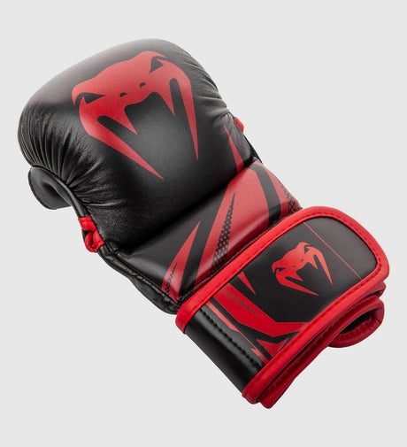 Mănuși MMA de sparring Venum Challenger 3.0 – Negru/Roșu