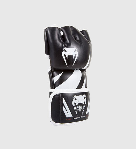 Mănuși MMA Venum Challenger – Negru/Alb – Mănuși MMA