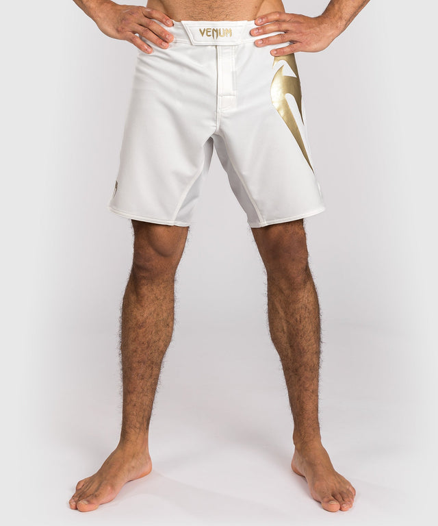 Shorts de MMA Venum Light 5.0 – Blanc/Or