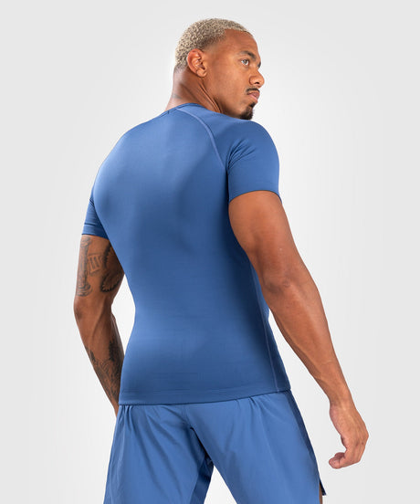 Rashguard Venum Contender manches courtes – Bleu
