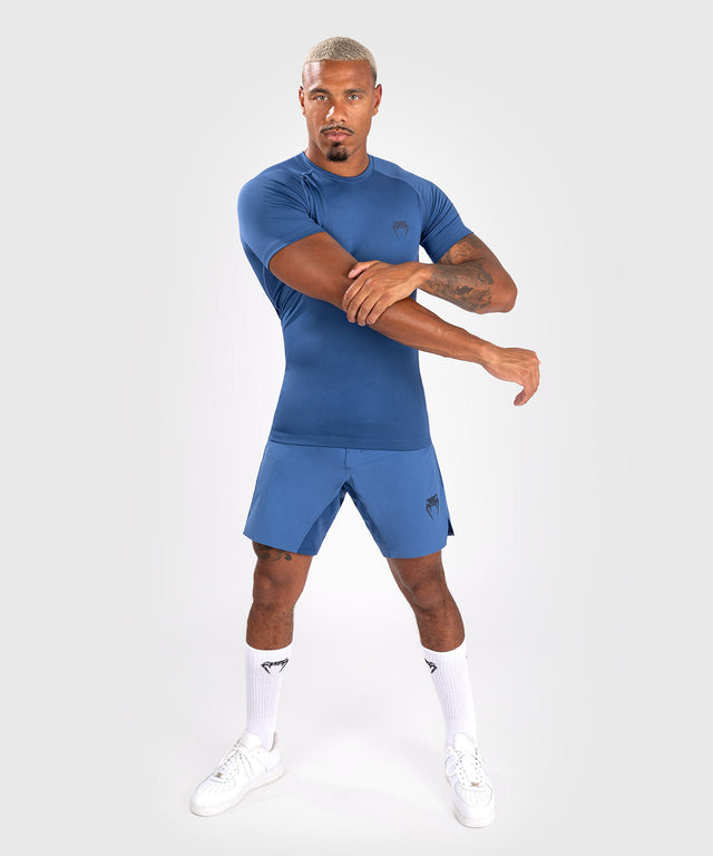 Rashguard Venum Contender Maniche Corte – Blu