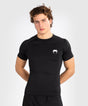 Venum Rashguard Contender Kurzarm – Schwarz/Weiß – Rashguard