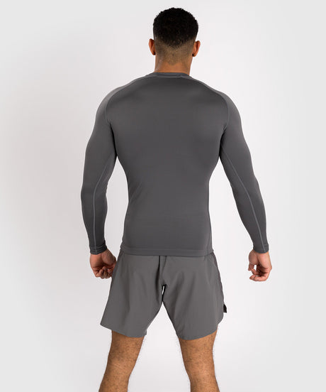 Rashguard Venum Contender manches longues – Gris/Bleu – Rashguard