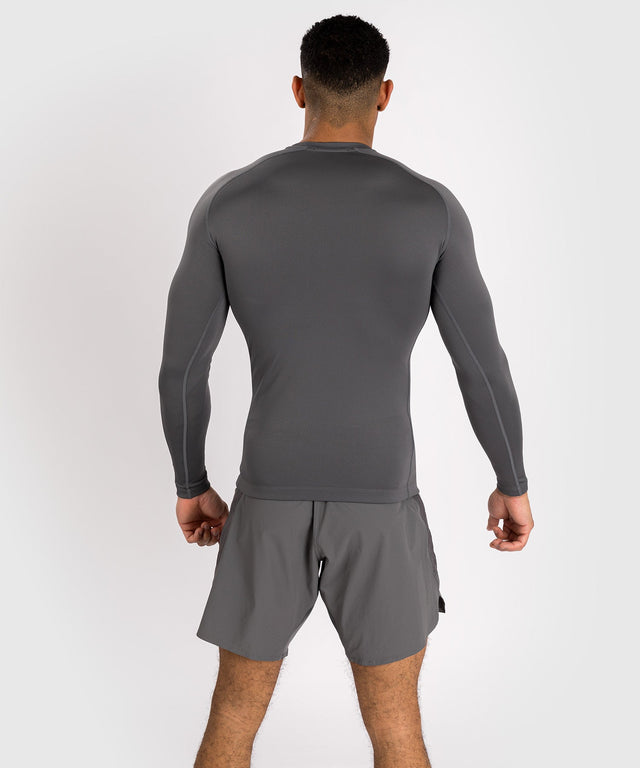 Rashguard Venum Contender manches longues – Gris/Bleu – Rashguard