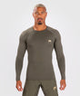 Venum Rashguard Contender Dlouhé rukávy - Khaki Zelená - Rashguard