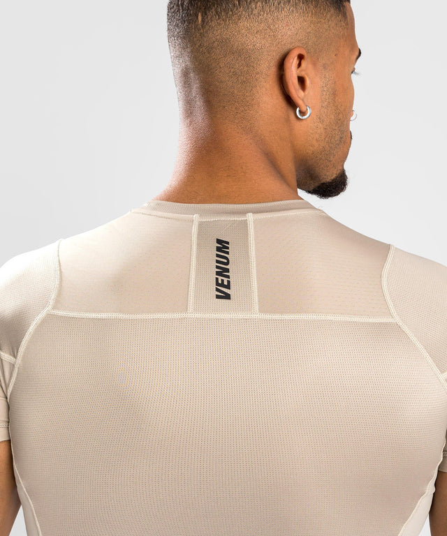 Venum Rashguard G-Fit Air Krátké rukávy – Písek – Triko