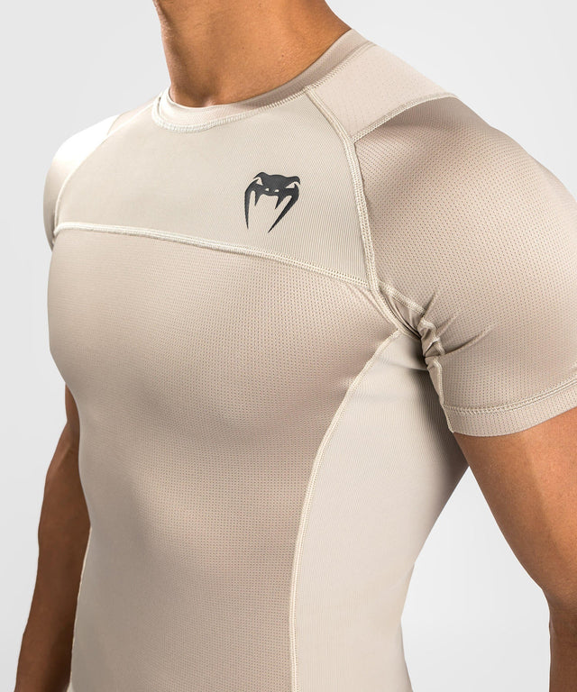 Venum Rashguard G-Fit Air Krátké rukávy – Písek – Triko