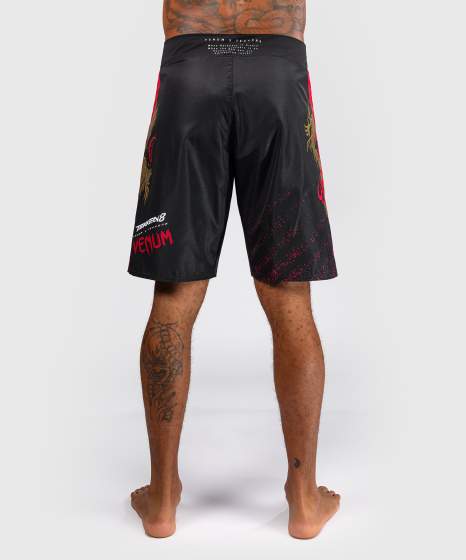 Venum x TEKKEN 8 - MMA-shorts - Marshall Law - Sort/Rød/Guld