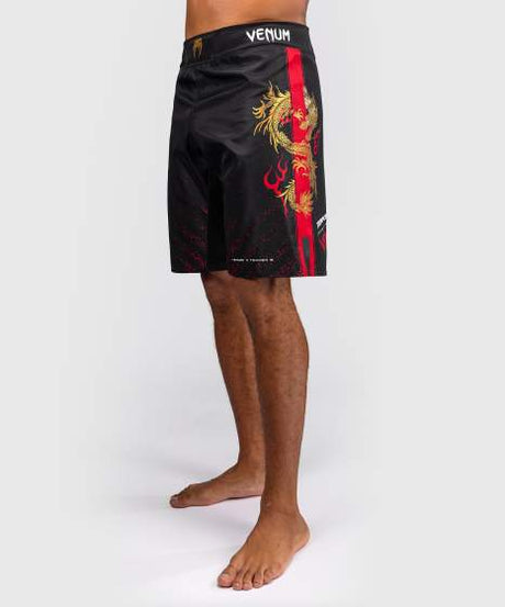 Venum x TEKKEN 8 - MMA-shorts - Marshall Law - Sort/Rød/Guld