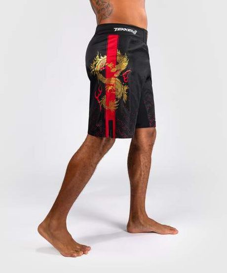Venum x TEKKEN 8 - MMA-shorts - Marshall Law - Sort/Rød/Guld